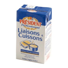 PANNA CONDIMENTO 18% UHT 'PRESIDENT'LT.1