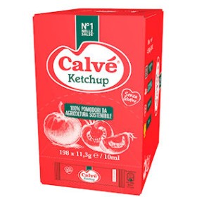 KETCHUP CALVE' MONOPORZIONE CART198PZ