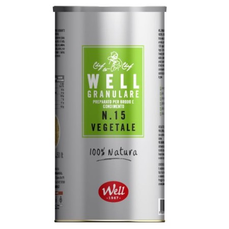 BRODO WELL GRANULARE N.15 VEGETALE KG.1