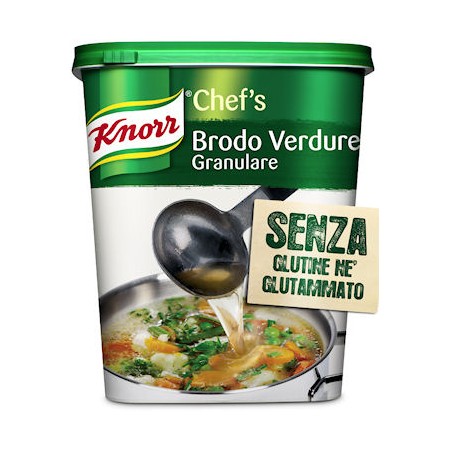 BRODO KNORR VEGETALE 'GLUTEN FREE' KG.1