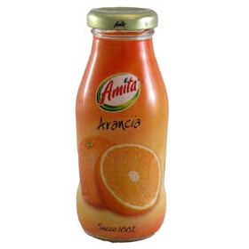 SUCCO DI FRUTTA 'AMITA' ARANCIA ML.200
