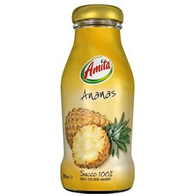 SUCCO DI FRUTTA 'AMITA' ANANAS ML.200