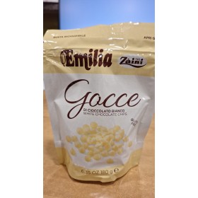 GOCCE CIOCCOLATO BIANCO EMILIA GR140