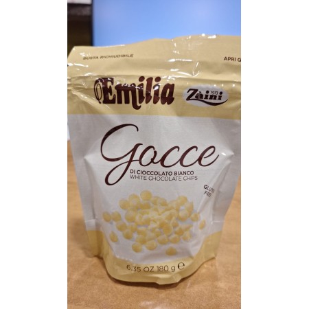 GOCCE CIOCCOLATO BIANCO EMILIA GR140