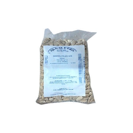 MANDORLE SGUSCIATE E PELATE 34/36 KG.1