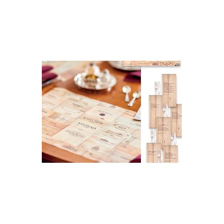 TOVAGLIETTA 30X40 STAMPA'ENOTECA'250 PZ.
