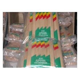 SPIEDINI IN LEGNO CM.15 BUSTA DA 100 PZ.