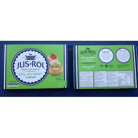 VOLAUVENT MEDI 18PZ JUSROLL GELO