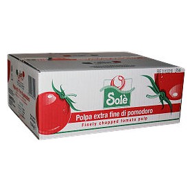 POLPA FINE DI POMODORO 'SOLE'' BOX KG.5