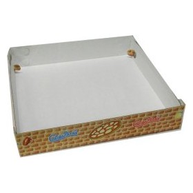 PIATTO PIZZA BOX MIS.33X33 X3 VSV