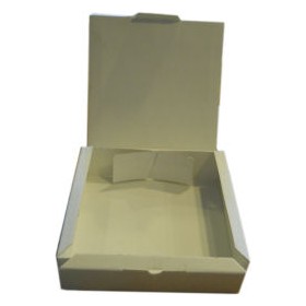 SCATOLA X ASPORTO BIANCA 30X30 H.8 CM