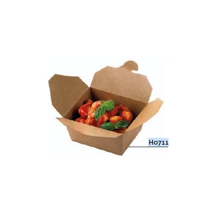 BOX TAKE AWAY CARTONCINO 13x9x6,4 PZ.50
