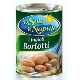FAGIOLI BORLOTTI AL NATURALE STR.GR.400