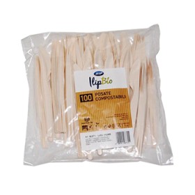 COLTELLI MATER-BIO BIANCO 25 PZ.