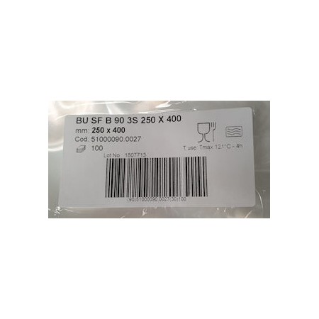 BUSTA CM25X40 PER COTTURA S/VUOTO PZ.100