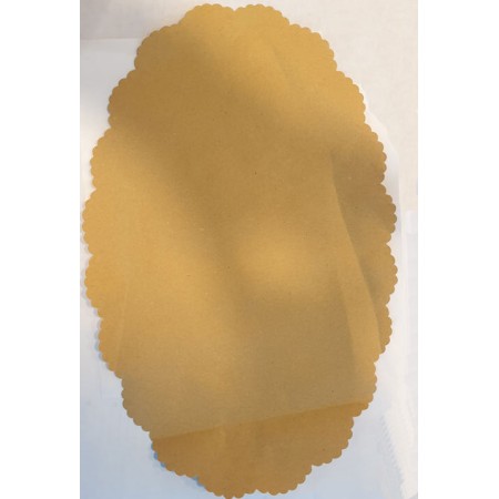 CARTA SOTTOFRITTO OVALE 25X35 CM.PZ.500