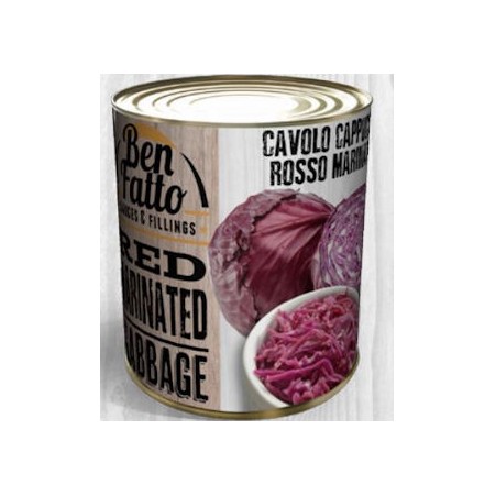 CAVOLO CAPPUCCIO ROSSO MARINATO GR.800
