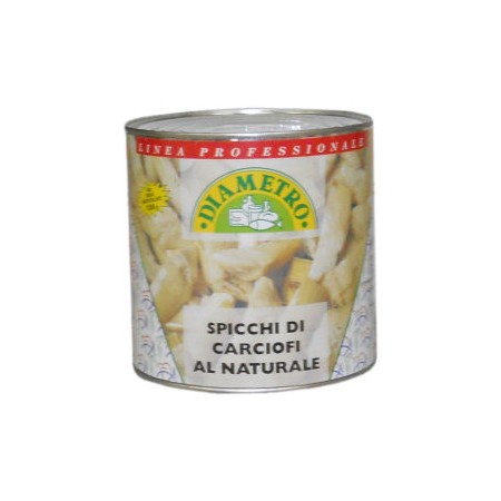 CARCIOFI SPICCHI NAT.DIAMETRO KG.2,6