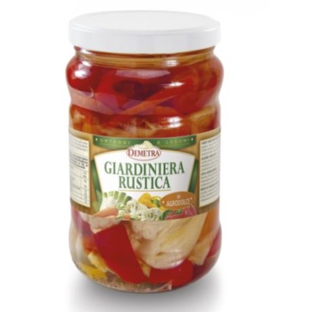 GIARDINIERA RUSTICA IN AGRODOLCE KG.1,7