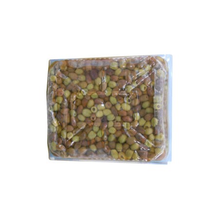 MIX TRE OLIVE NAT.DENOCC. VASCH. KG.2 SG