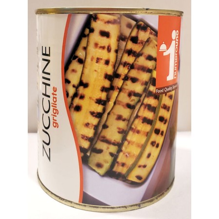 ZUCCHINE GRIGLIATE'NUMERO 1'OLIO gr.800