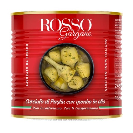 CARCIOFI ALLA ROMANA C/GAMBO KG.2,65