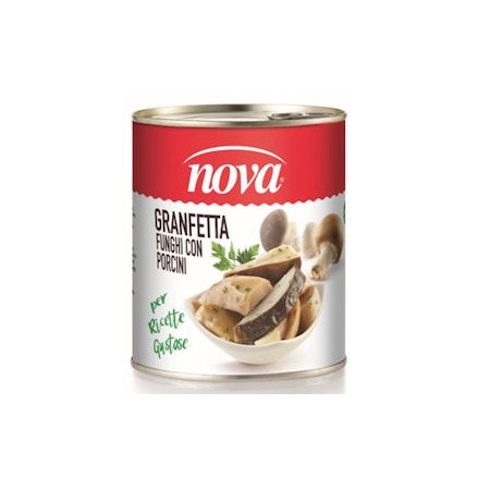 FUNGHI 'GRANFETTA' CON PORCINI GR.800