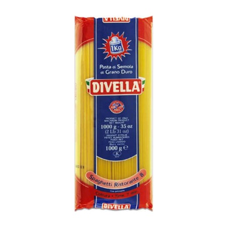 DIVELLA PASTA SEMOLA SPAGHETTI 8 KG.5