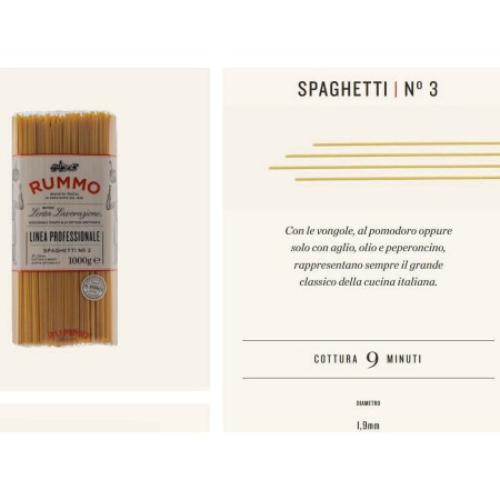 SPAGHETTI 3 RUMMO PROFESSIONALE KG.1