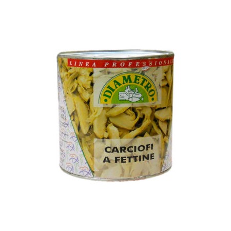 CARCIOFI FETTINE NAT. DIAMETRO KG.2,6