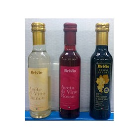 ACETO DI VINO BIANCO 6° BRIVIO ML.250