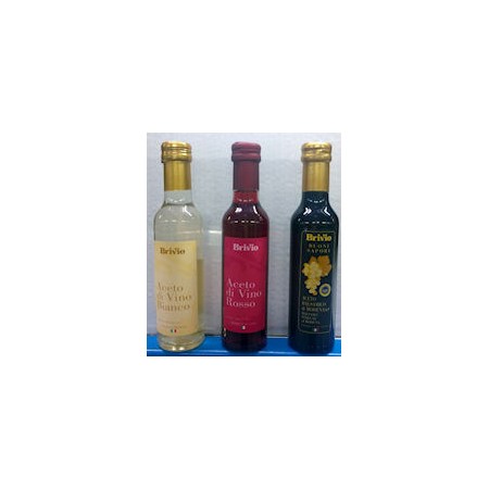 ACETO DI VINO BIANCO 6° BRIVIO ML.250