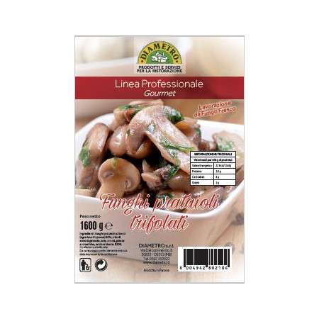 FUNGHI TRIFOLATI 'GOURMET' BUSTA KG.1,6