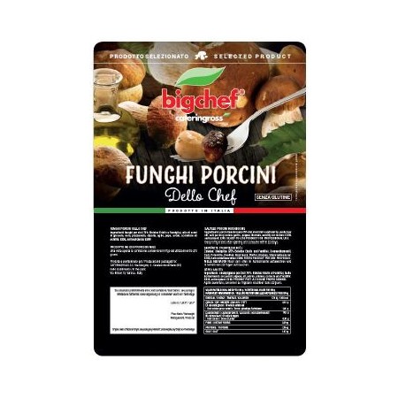 PORCINI TRIF.PEZZI'BIG CHEF'BUSTA GR.700