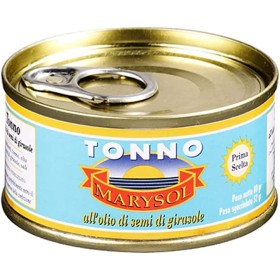 TONNO IN OLIO DI GIRASOLE'MARYSOL'GR.80