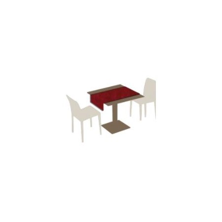 TOVAGLIA RUNNER BORDEAUX 48X120 TNT 25PZ