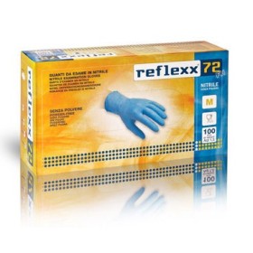 GUANTI IN NITRILE BLU LARGE CONF.100 PZ.