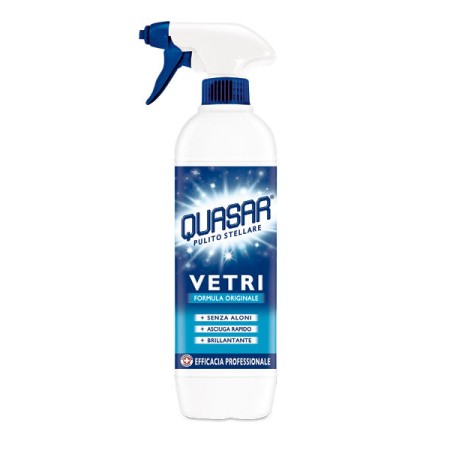 DETERSIVO VETRI 'QUASAR' TRIGGER ML.580