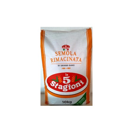 SEMOLA RIMACINATA'5 STAGIONI'SACCO KG.10