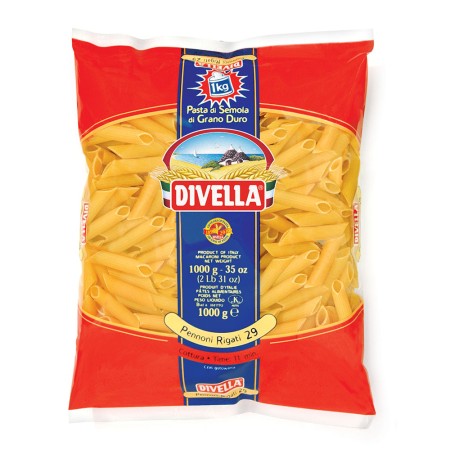 DIVELLA PASTA SEM.PENNONI RIGATI 29 KG.5