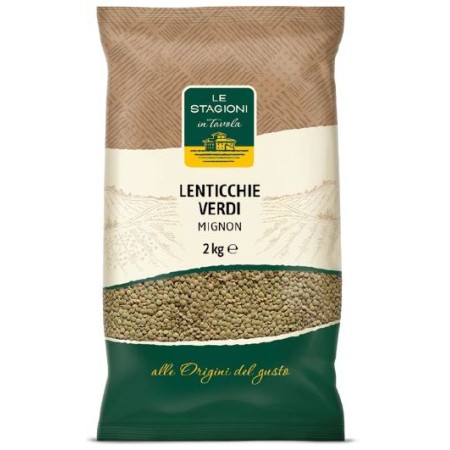 LENTICCHIE MIGNON VERDI SECCHE KG.2