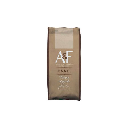 FARINA GRANO TENERO A&F INTEGRALE KG10