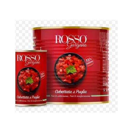 POLPA A CUBETTI'ROSSO GARGANO' KG.2,5