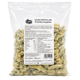 SALVIA PASTELLATA PREFRITTA KG. 1 GELO