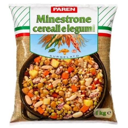 MINESTRONE LEGUMI/CEREALI KG.1 GELO