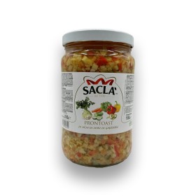 MISTO TOAST SACLA' IN OLIO VASO  ML.1700