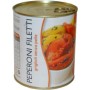 PEPERONI A FILETTI GRIGLIATI OLIO GR.800