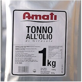 TONNO SCELTO IN OLIO DI OLIVA BUSTA Kg.1