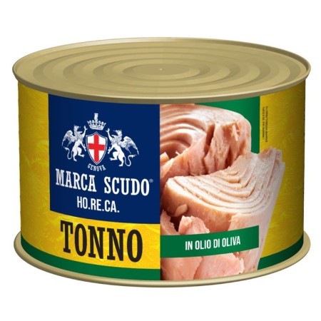 TONNO IN OLIO OLIVA SCELTO'SCUDO'KG.1,73