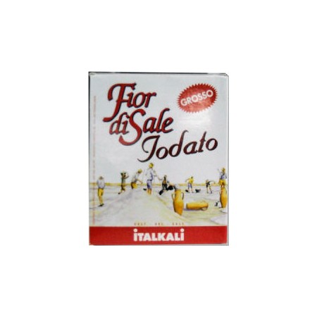 SALE IODATO 'FIOR DI SALE' KG.1 GROSSO
